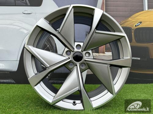 Ratlankis R19x8  5X112  ET  45  57.1  I5638  Grey Polished (MG)  For SKODA  (Z5)  (New Model)