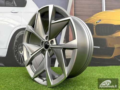 Ratlankis R19x8  5X112  ET  45  57.1  I5638  Grey Polished (MG)  For SKODA  (Z5)  (New Model)