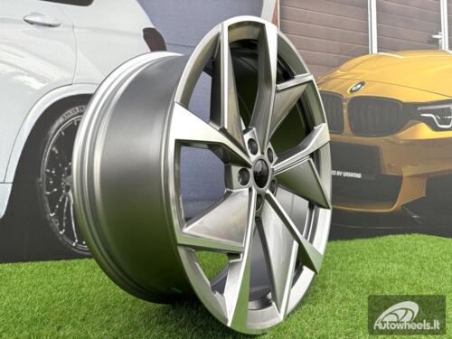 Ratlankis R19x8  5X112  ET  45  57.1  I5638  Grey Polished (MG)  For SKODA  (Z5)  (New Model)