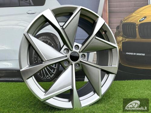 Ratlankis R20x8  5X112  ET  45  57.1  I5638  Grey Polished (MG)  For SKODA  (Z5)  ()