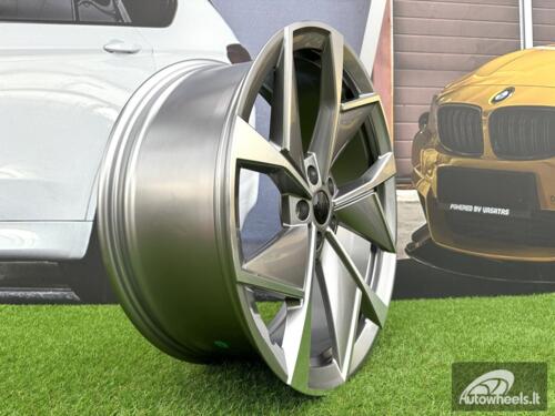 Ratlankis R20x8  5X112  ET  45  57.1  I5638  Grey Polished (MG)  For SKODA  (Z5)  ()