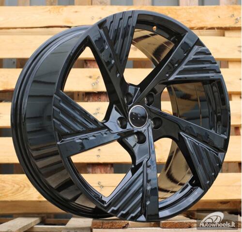 Ratlankis R22x9.5  5X112  ET  36  66.5  I5639  Black (BL)  For AUD  (Z5)  (Q8 E-tron)