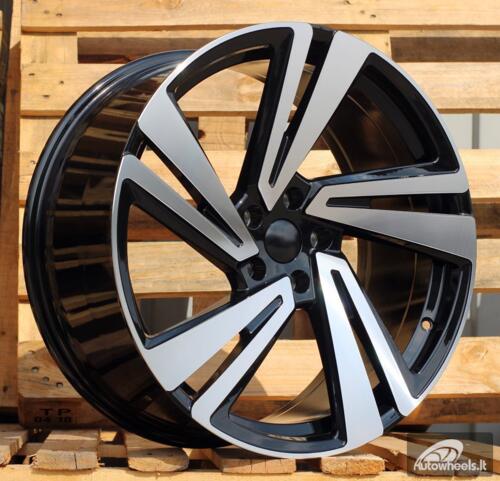 Ratlankis R19x8  5X112  ET  28  66.6  I5641  Black Polished (MB)  For VW  (Z5+K8)  (New TOUAREG)