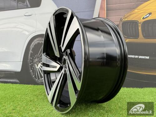 Ratlankis R19x8  5X112  ET  28  66.6  I5641  Black Polished (MB)  For VW  (Z5+K8)  (New TOUAREG)