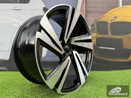 Ratlankis R19x8  5X112  ET  28  66.6  I5641  Black Polished (MB)  For VW  (Z5+K8)  (New TOUAREG)