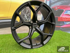 Ratlankis R22x10  5X112  ET  19  66.5  I5598  Black Half Matt (BLHM)  For AUD  (P2)