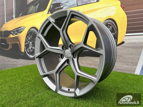 Ratlankis R22x10  5X112  ET  19  66.5  I5598  Gun Metal Half Matt (GMHM)  For AUD  (Z5+P2)