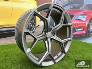 Ratlankis R22x10  5X112  ET  19  66.5  I5598  Gun Metal Half Matt (GMHM)  For AUD  (Z5+P2)