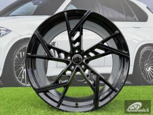 Ratlankis R21x9  5X112  ET  20  66.5  I5611  Black (BL)  For AUD  (K7)  (New ABT Style)
