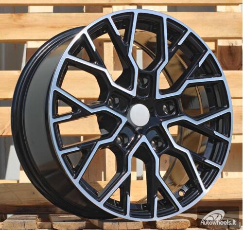 Ratlankis R18x8  5X160  ET  48  65.1  I5658  Black Polished (MB)  For FORD  (Z5)