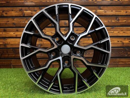 Ratlankis R18x8  5X160  ET  48  65.1  I5658  Black Polished (MB)  For FORD  (Z6+Z3)