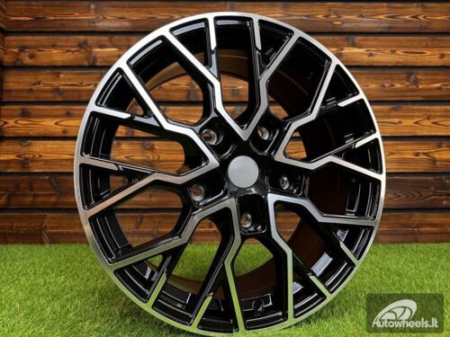 Ratlankis R18x8  5X160  ET  48  65.1  I5658  Black Polished (MB)  For FORD  (Z6+Z3)