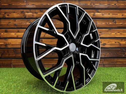 Ratlankis R18x8  5X160  ET  48  65.1  I5658  Black Polished (MB)  For FORD  (Z6+Z3)