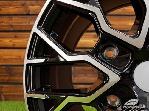 Ratlankis R18x8  5X160  ET  48  65.1  I5658  Black Polished (MB)  For FORD  (Z6+Z3)