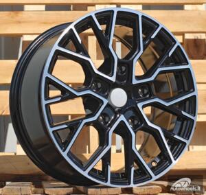 Ratlankis R18x8  5X160  ET  48  65.1  I5658  Black Polished (MB)  For FORD  (Z6+Z3)