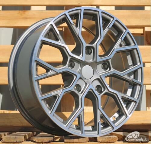 Ratlankis R18x8  5X160  ET  48  65.1  I5658  Grey Polished (MG)  For FORD  (Z5)