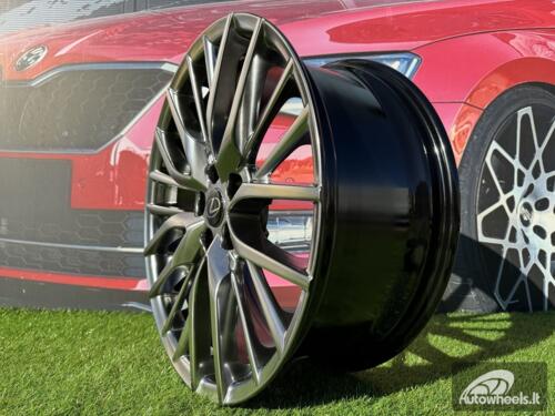 Ratlankis R18x8  5X114.3  ET  30  60.1  F0133  (BK5316)  Hyper Black (HB)  For LEX  (M)