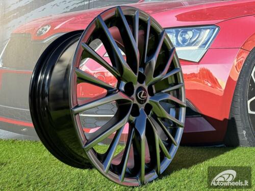 Ratlankis R18x8  5X114.3  ET  30  60.1  F0133  (BK5316)  Hyper Black (HB)  For LEX  (M)