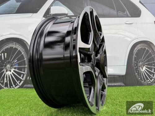 Ratlankis R19x7.5  5X114.3  ET  40  60.1  Y0113  Black Polished (MB)  For TOYOT  (P)  (RAV 4)