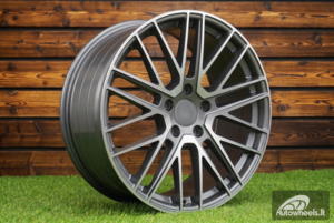 Ratlankis R21x9.5  5X130  ET  69  71.6  I0375  Grey Polished (MG)  For PORCH  (Z5)  (Rear+Front)