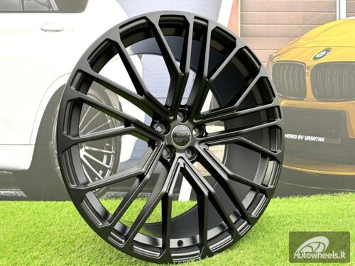 Ratlankis R22x9.5  5X112  ET  26  66.5  I0410  Black Half Matt (BLHM)  For AUD  (Z5)