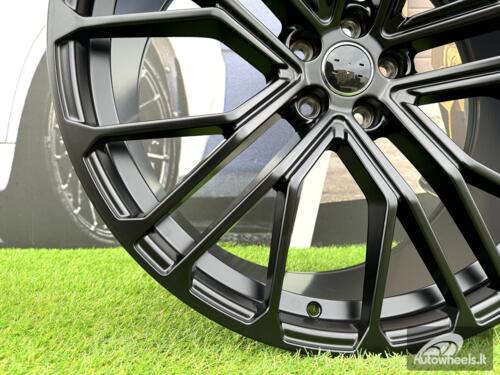 Ratlankis R22x9.5  5X112  ET  26  66.5  I0410  Black Half Matt (BLHM)  For AUD  (Z5)