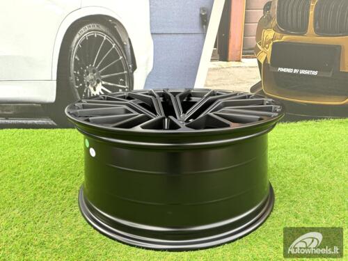 Ratlankis R22x9.5  5X112  ET  26  66.5  I0410  Black Half Matt (BLHM)  For AUD  (Z5)