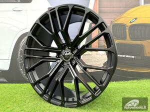 Ratlankis R22x9.5  5X112  ET  26  66.5  I0410  Black Half Matt (BLHM)  For AUD  (Z5)