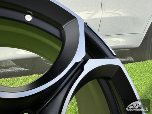 Ratlankis R17x7.5  5X112  ET  45  57.1  I5162  Black Polished Half Matt (MBHM)  For VW  (Z5)  (NEW Model)