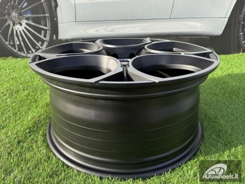 Ratlankis R17x7.5  5X112  ET  45  57.1  I5162  Black Polished Half Matt (MBHM)  For VW  (Z5)  (NEW Model)