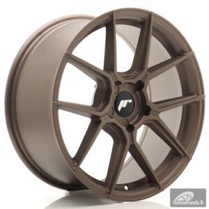 JR Wheels JR30 18x8 ET20-40 5H BLANK Matt Bronze