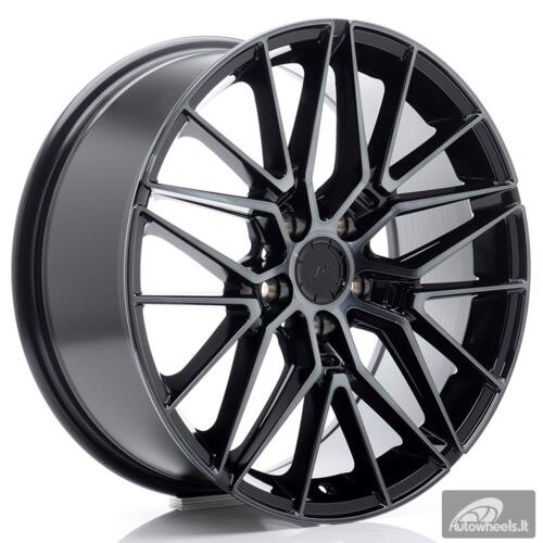 JR Wheels JR38 18x8 ET42 5x112 Black Machined w/Tinted Face