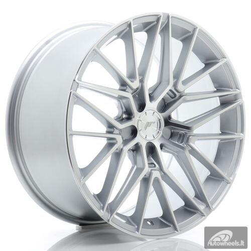 JR Wheels JR38 18x9 ET20-45 5H BLANK Silver Machined Face