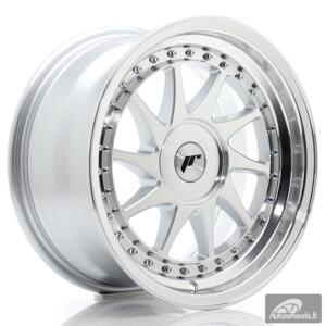 JR Wheels JR26 16x8 ET10-30 BLANK Silver Machined Face