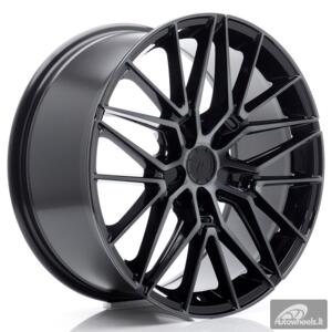 JR Wheels JR38 19x8,5 ET20-45 5H BLANK Black Machined w/Tinted Face