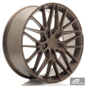 JR Wheels JR38 20x8 ET20-40 5H BLANK Matt Bronze