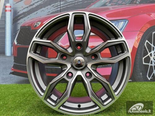 Ratlankis R18x8  5X160  ET  48  65.1  B1251  Grey Polished (MG)  For FORD  (Z4)  (4x4 (max 1100kg))