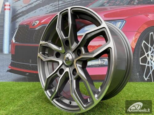 Ratlankis R18x8  5X160  ET  48  65.1  B1251  Grey Polished (MG)  For FORD  (Z4)  (4x4 (max 1100kg))