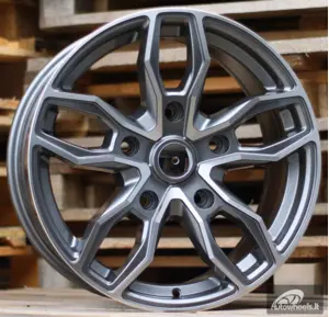 Ratlankis R18x8  5X160  ET  48  65.1  B1251  Grey Polished (MG)  For FORD  (Z4)  (4x4 (max 1100kg))