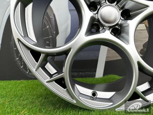 Ratlankis R19x8.5  5X110  ET  31  65.1  I5660  Hyper Black (HB)  For ALFA  (Z5)  (Front+Rear NEW Model)