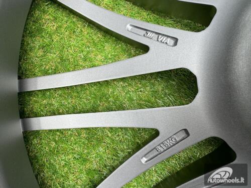 Ratlankis R22x10  5X112  ET  21  66.6  F1995  (BYF1995)  Gun Metal Half Matt (GMHM)  For AUD  (Z4+Z2)  (ABT Style HYBRID FORGED)