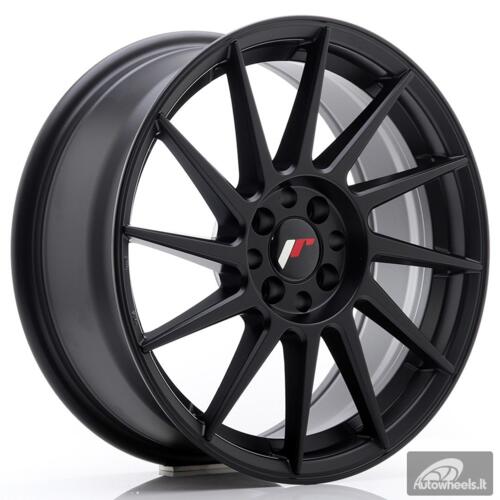 JR Wheels JR22 17x7 ET35 4x100/114 Matt Black