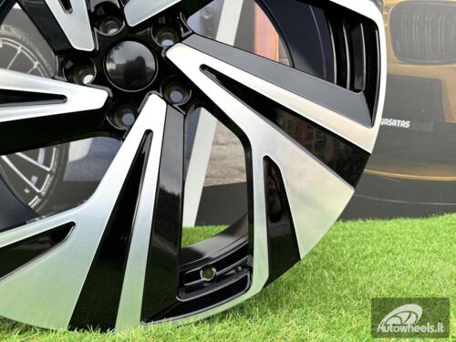 Ratlankis R21x8.5  5X112  ET  40  57.1  I5648  Black Polished (MB)  For VW  (Z5)  (ID.4/ID.5 (Front))