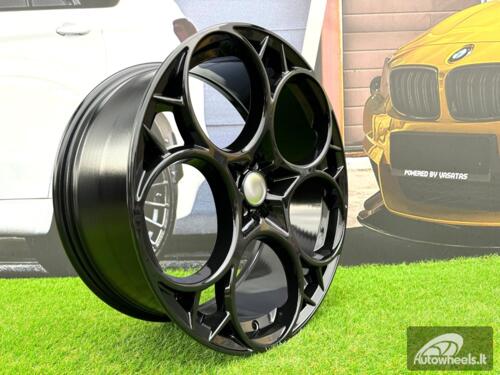 Ratlankis R20x8.5  5X110  ET  31  65.1  I5660  Black (BL)  For ALFA  (Z5)  (New Model)