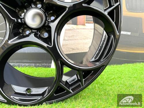 Ratlankis R20x8.5  5X110  ET  31  65.1  I5660  Black (BL)  For ALFA  (Z5+Z6+Z4)  (New Model)