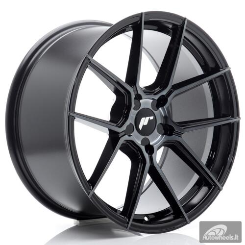 JR Wheels JR30 19x9 ET20-40 5H BLANK Black Machined w/Tinted Face