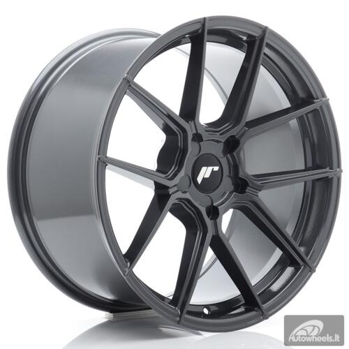 JR Wheels JR30 19x9 ET20-40 5H Blank Hyper Gray