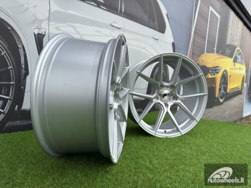 JR Wheels JR30 19x9 ET20-40 5H BLANK Silver Machined Face