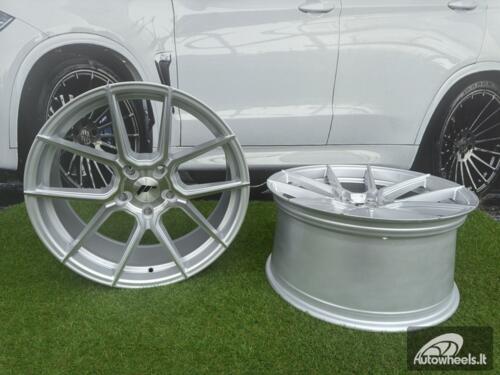 JR Wheels JR30 19x9 ET20-40 5H BLANK Silver Machined Face