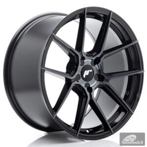 JR Wheels JR30 19x9,5 ET20-40 5H BLANK Black Machined w/Tinted Face